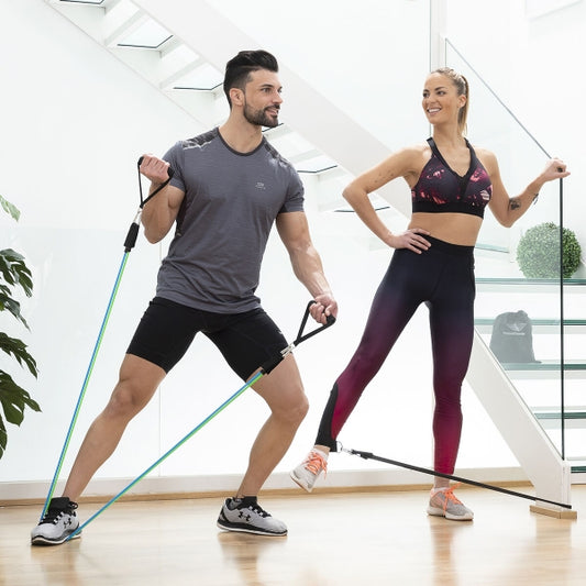 Bande de fitness "Stort" avec instructions d'exercice - entraînez vos muscles