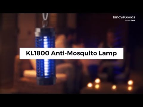 Insect repellent UV lamp - attract mosquitoes and dispose of them in an environmentally friendly way