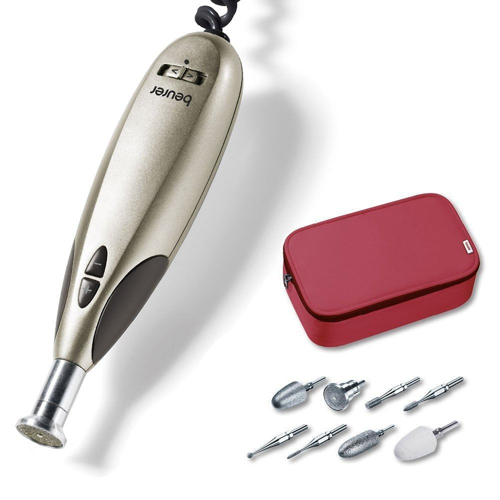 Pedicure file with suction & peeling effect for ideal foot care