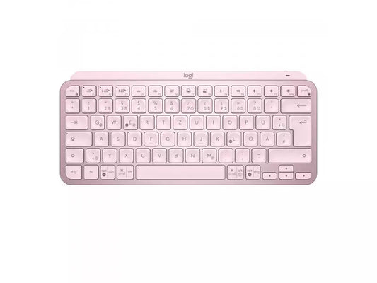 Tastatur "MX Keys Mini Bluetooth" in pink - Mit LED-Beleuchtung