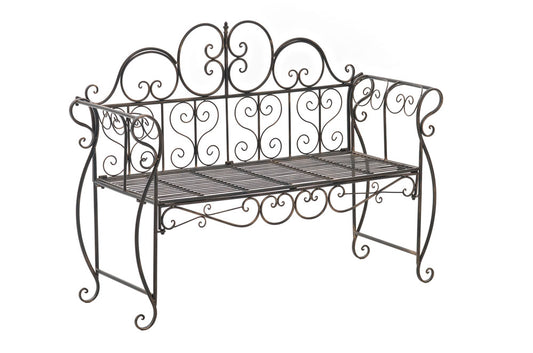 Banc Art Nouveau "Minna" (1,28 m) - un bijou pour le jardin