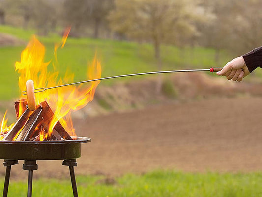 Grillwerkzeug "Teleskop Grillspieß" - Genial für Marshmellows - maicona