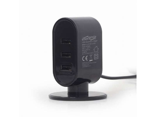 Ladegerät mit drei USB-Anschlüssen - Universal Tischladegerät von EnerGenie | Maicona