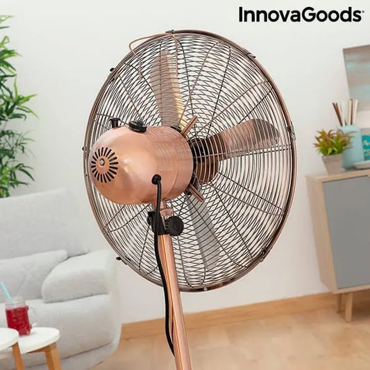 Ventilator "Copper" (Ø 40 cm) im Retro-Look - Vertreibt Sommerhitze | Maicona