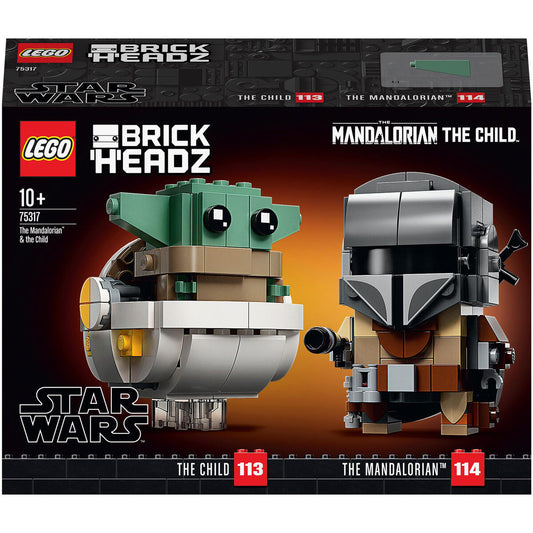 LEGO®Star Wars "Mandalorianer und das Kind" - Baby Yoda & Mandalorian - Maicona