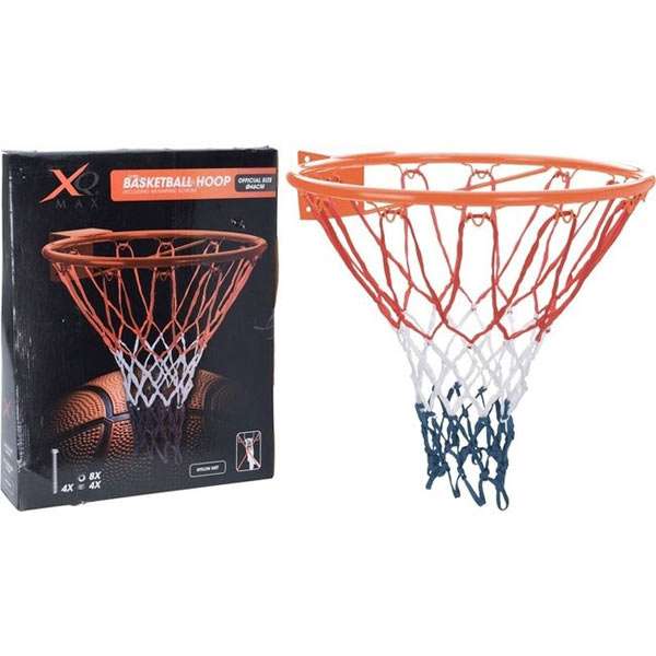 Basketball hoop (Ø 45.72 cm) incl. assembly set from XQ Max