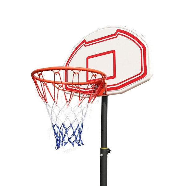 Basketball hoop with telescopic stand for children - can be set up anywhere!