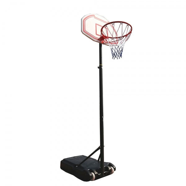 Basketball hoop with telescopic stand for children - can be set up anywhere!