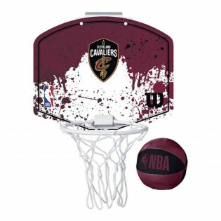 Wilson Mini Basketball Hoop (24 x 28 cm) - Soft Ball & NBA Team Logo