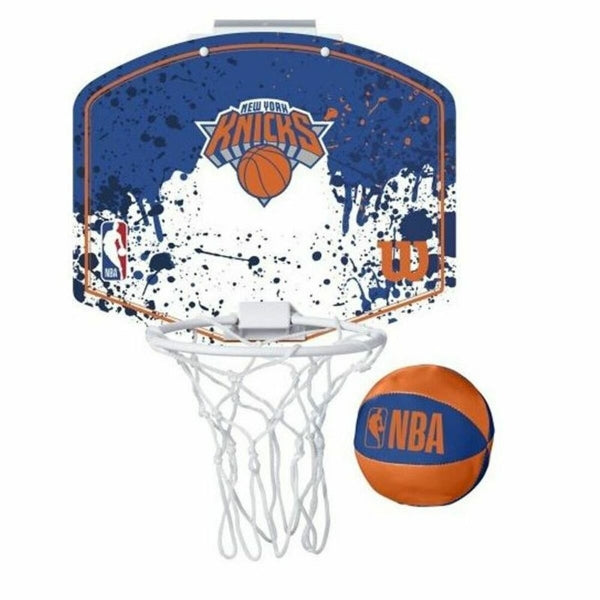 Wilson Mini Basketball Hoop (24 x 28 cm) - Soft Ball & NBA Team Logo