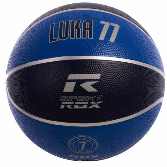 Basketball "LUKA 77" in blau-schwarz von Rox - Größe 5 - 7