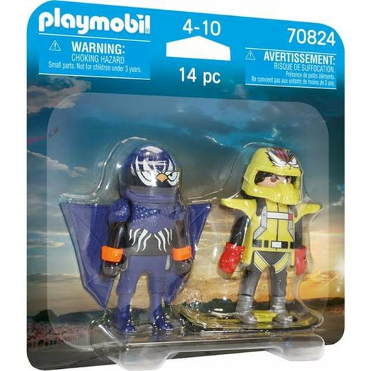 Playmobil®Stunt Show Air "Duo Pack" (14 Teile) - Zwei fliegende Stuntman | Maicona