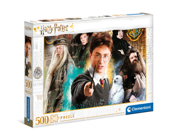 Puzzle Harry Potter (500 Teile) von Clementoni - Film Collage | Maicona