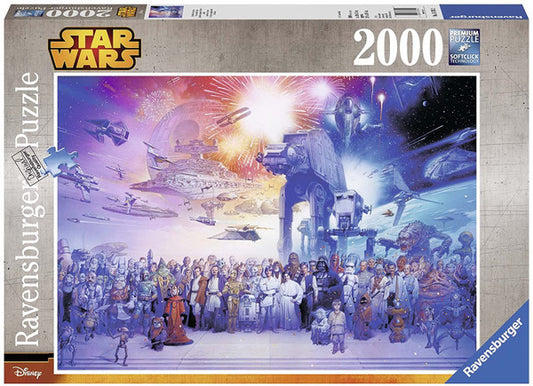 Puzzle Star Wars "Universum - Premium" (2000 Teile) mit Soft-Click | Maicona