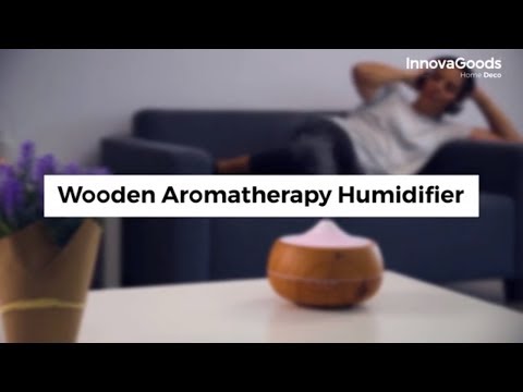 Humidificateur d'air et diffuseur de parfum avec éclairage changeant