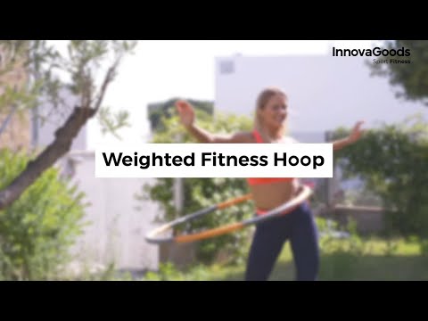 Hula hoop fitness tires (8 parts) - effective abdominal and back training